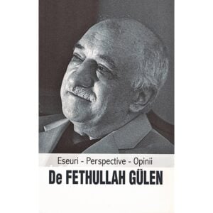 Coperta cărții Eseuri – perspective – opinii de Fethullah Gülen: portret alb-negru al autorului.