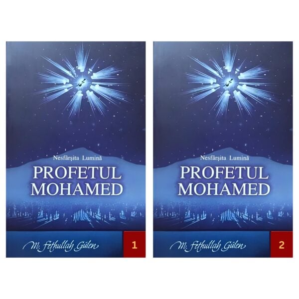 Set 2 – Profetul Mohamed 1 și 2 de M. Fethullah Gülen, ambele volume tipărite