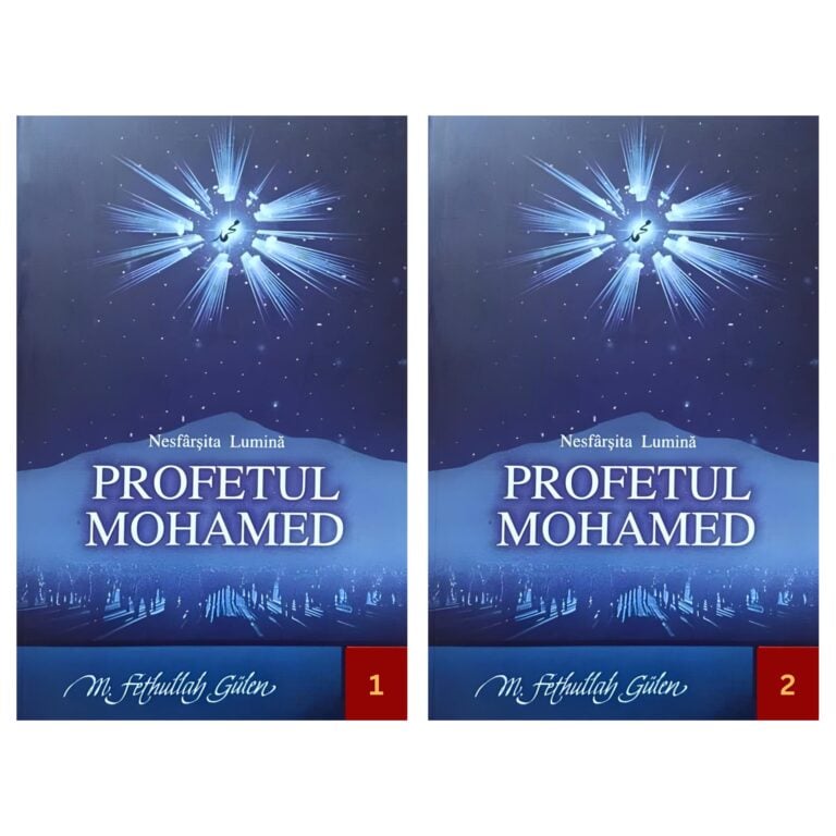 Set 2 – Profetul Mohamed 1 și 2 de M. Fethullah Gülen, ambele volume tipărite