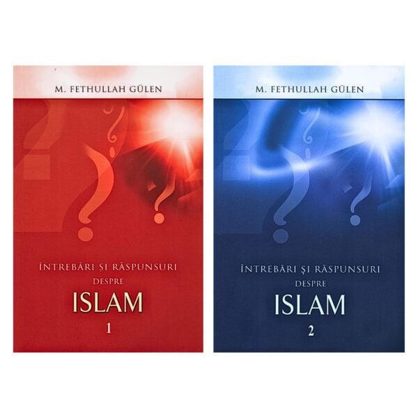 Set 2 – Întrebări și răspunsuri despre islam 1 și 2 de M. Fethullah Gülen, ambele volume tipărite